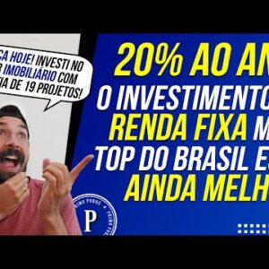 O MELHOR INVESTIMENTO de RENDA FIXA do Brasil: 20% AO ANO (Pagamentos Mensais / Imóveis / INCO)