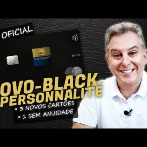 💳NOVOS CARTÕES DE CRÉDITO "ITAÚ MASTERCARD BLACK" COM PONTOS, CASHBACK, SEM ANUIDADE PARA SEMPRE.