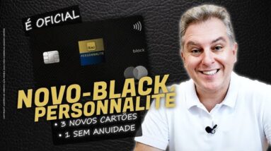 💳NOVOS CARTÕES DE CRÉDITO "ITAÚ MASTERCARD BLACK" COM PONTOS, CASHBACK, SEM ANUIDADE PARA SEMPRE.