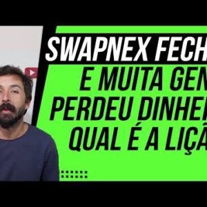 SWAPNEX FALIU - Bloquearam todas as contas e Muita gente PERDEU MUITA GRANA!