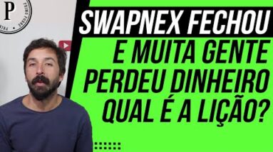 SWAPNEX FALIU - Bloquearam todas as contas e Muita gente PERDEU MUITA GRANA!