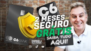 💳C6BANK LIBERA SEGURO POR DOIS MESES GRÁTIS, PARA OS CLIENTES DA CONTA C6. VEJA AS REGRAS AQUI.