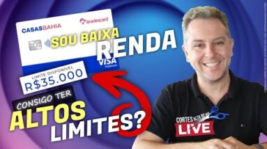 💳CLIENTES COM LIMITES BAIXOS OU CARTÕES BAIXA RENDA, PODEM TER LIMITES ALTOS? ( CORTES LIVES )