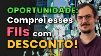 COMPREI 4 FUNDOS IMOBILIÁRIOS com DESCONTO!