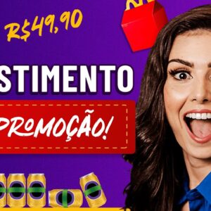 O melhor investimento PRA QUEM GANHA POUCO! A partir de R$49 por mês!