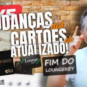 LIVE: FIM DOS ACESSOS AO LOUNGE KEY PELOS CARTÕES VISA, ELO, BANCO DO BRASIL E BRADESCO, SAIBA AQUI