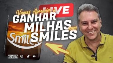 LIVE: OPORTUNIDADE DE OURO HOJE, MILHAS SMILES, VAMOS APRENDER GANHAR DE FORMA JUSTA E CORRETA.