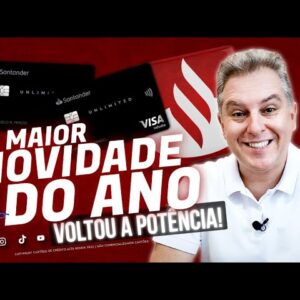 💳SANTANDER MEGA NOVIDADE, AGORA OS CARTÕES SANTANDER UNLIMITED GANHA NOVOS BENEFÍCIOS E MAIS PONTOS.