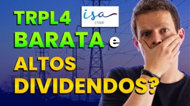 TRPL4: ESTÁ BARATA? Vale a pena investir em TRANSMISSÃO PAULISTA?