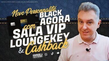 💳NOVIDADE NOS CARTÕES DO ITAÚ PERSONNALIÉ MASTERCARD BLACK| AGORA COM LOUNGE KEY E CASH BACK. HUUUUU