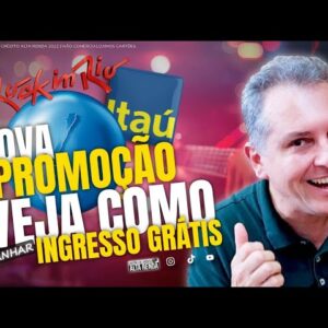 💳COMEÇOU A NOVIDADE DO ITAÚ: Rock in Rio Brasil 2022, Use seus cartões de débito e Crédito do Itaú.