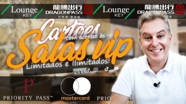 💳ATUALIZADO CARTÕES DE CRÉDITO COM ACESSO AS SALAS VIP "DRAGON PASS", ILIMITADOS E LIMITADOS.