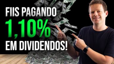 VIVER DE DIVIDENDOS: 3 FIIs BARATOS que pagam mais de 1% ao mês em dividendos!