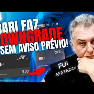 💳BANCO BARI DIGITAL, FAZENDO DOWNGRADE EM SEUS CLIENTES EM MASSA:VEJA O CARTÃO ELO NACIONAL DO BARI.