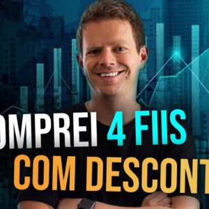 4 FUNDOS IMOBILIÁRIOS QUASE DE GRAÇA que comprei RECENTEMENTE!