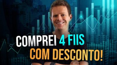 4 FUNDOS IMOBILIÁRIOS QUASE DE GRAÇA que comprei RECENTEMENTE!