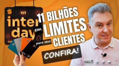 💳BANCO INTER AUMENTOU LIMITE DE CLIENTES EM MAIS DE 1.1 BILHÃO PARA MAIS DE 400 MIL CLIENTES.