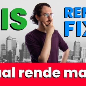 FUNDOS IMOBILIÁRIOS ou RENDA FIXA? Qual é o melhor AGORA? (CDB | TESOURO SELIC | IPCA+)