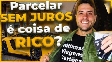 Como os Ricos Ganham Dinheiro Parcelando no Cartão de Crédito e ainda Lucram com Milhas Aéreas