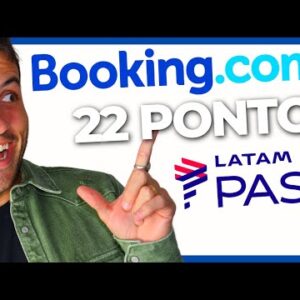 Inédito! Latam Pass oferece 22 pontos por dólar na Booking.com e 12 pontos por real na Movida