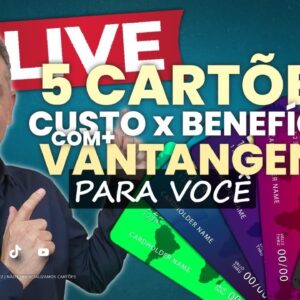 ▶️OS CINCO (5) CARTÕES ESTRATÉGICOS PARA USO E GANHAR MUITOS PONTOS EM SEUS CARTÕES NO MOMENTO.