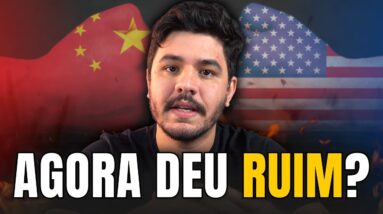 🚨 CHINA X EUA MAIS UMA TRETA EM 2022! O QUE FAZER COM SEUS INVESTIMENTOS?