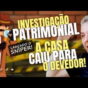 💳A CASA CAIU PARA OS DEVEDORES, CHEGOU SNIPER INVESTIGAÇÃO PATRIMONIAL. SAIBA TUDO AQUI HOJE.