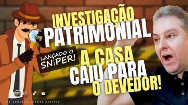 💳A CASA CAIU PARA OS DEVEDORES, CHEGOU SNIPER INVESTIGAÇÃO PATRIMONIAL. SAIBA TUDO AQUI HOJE.