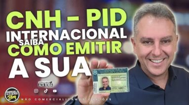 💳CNH INTERNACIONAL, SAIBA COMO EMITIR SUA HABILITAÇÃO PID, SEM PRECISAR IR NO DETRAN, MUITO RAPIDO.