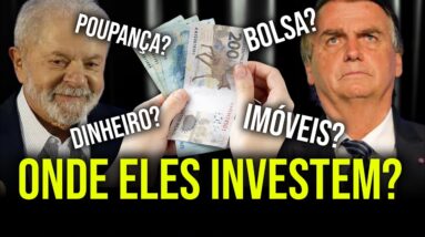 COMO O LULA E O BOLSONARO INVESTEM? (Patrimônio dos Presidenciáveis)