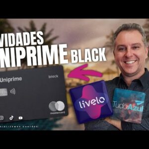 💳NOVO CARTÃO DE CRÉDITO UNIPRIME MASTERCARD BLACK, NOVOS PROGRAMAS DE FIDELIDADE. AGORA LIVELO.