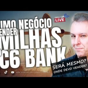 💳VENDER MILHAS DO C6BANK POR CASHBACK SERÁ QUE VALE A PENA? 1.000 = 28,00, VOCÊ VENDERIA?