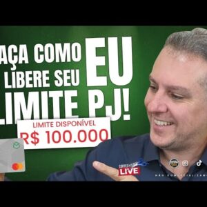 💳SAIBA COMO CONSEGUIR MAIS LIMITES NA SUA CONTA PJ, VEJA AQUI COMO EU CONSEGUI OS LIMITES.