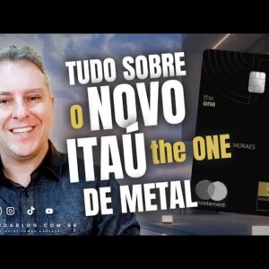 💳A MAIOR NOVIDADE DO ITAÚ EM 2022, LANÇAMENTO OFICIAL ITAÚ MASTERCARD BLACK METAL THE ONE, ILIMITADO