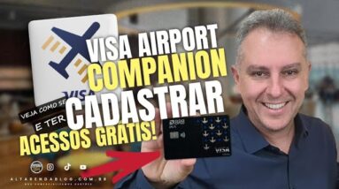 💳SAIBA COMO SE CADASTRAR COM SEUS CARTÕES VISA NO APLICATIVO: "VISA AIRPORT COMPANION" DRAGON PASS