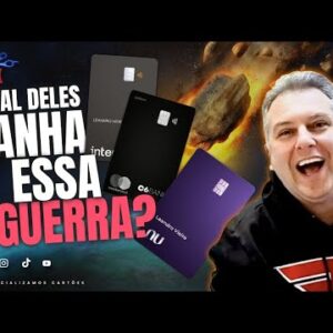 💳OS TRÊS CARTÕES DE CRÉDITO BLACK DA MASTERCARD | NUBANK, INTER E C6BANK, QUEM VENCE ESTA GUERRA?