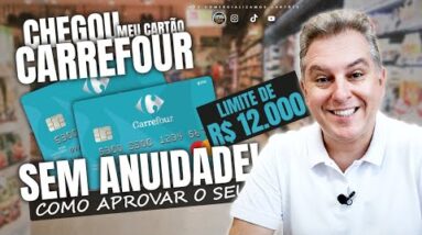 CHEGOU MEU CARTÃO CARREFOUR SEM ANUIDADE MASTERCARD GOLD| VEJA COMO FAZER O SEU E TER ISENÇÃO.