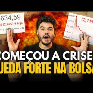 FERROU GERAL! IBOVESPA DESPENCANDO, CHEGOU A HORA DE VENDER?