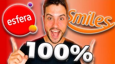 Mais uma Smiles e Esfera 100% de Bônus! Com Compra de Pontos Esfera 50% OFF