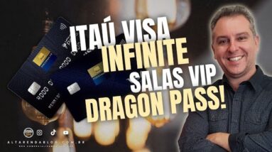 💳NOVIDADE AOS CARTÕES DO ITAÚ VISA INFINITE| AGORA OS CARTÕES DO ITAÚ TEM ACESSOS AO DRAGON PASS.