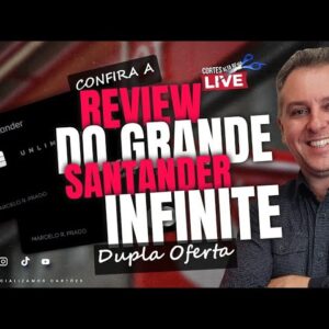 💳SANTANDER VISA INFINITE UNLIMITED, X UNICRED VISA INIFINITE , QUAL DOS DOIS É O MELHOR CARTÃO?