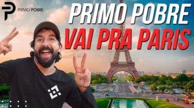 PRIMO POBRE VAI PRA PARIS! (Graças a todos vocês, ganhei mais uma viagem da BINANCE, galera!)