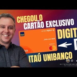 💳LANÇAMENTO DO ITAÚ, NOVO CARTÃO MASTERCARD PLATINUM SEM ANUIDADE CLICK. O 1º NO BRASIL 100% VIRTUAL