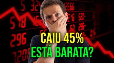 3 AÇÕES BARATAS QUE DESPENCARAM RECENTEMENTE!