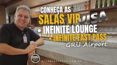 💳LANÇAMENTO DA 1ª SALA VISA INFINITE NO BRASIL, ESTIVEMOS NO EVENTO, CONHEÇA AS REGRAS DA SALA VIP.