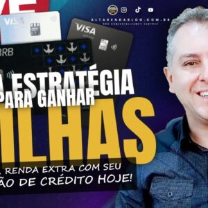 💳NOVA ESTRATÉGIA PARA GANHAR MILHAS, RENDA EXTRA, CARTÕES , NUBANK ULTRA VIOLETA CONTINUAÇÃO DA LIVE