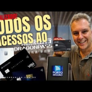 💳TODOS OS CARTÕES DE CRÉDITO QUE ACEITAM "VISA DRAGON PASS", ATUALIZAÇÃO COMPLETA DO VISA AIRPORT.