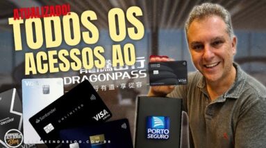 💳TODOS OS CARTÕES DE CRÉDITO QUE ACEITAM "VISA DRAGON PASS", ATUALIZAÇÃO COMPLETA DO VISA AIRPORT.