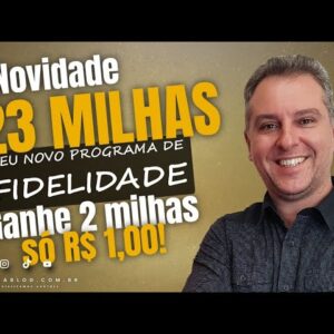 💳NOVO PROGRAMA DE "FIDELIDADE 123 MILHAS" A CADA R$1,00 = 2 PONTOS PARA VOCÊ ACUMULAR, VALE A PENA?