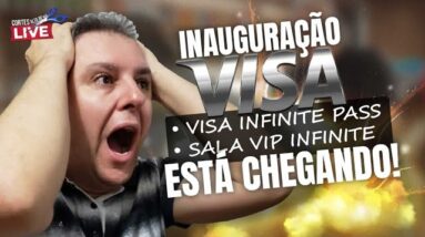 💳CHEGANDO O DIA DA INAUGURAÇÃO DA SALA VIP VISA INFINITE, E VISA INFINITE PASS, SAIBA TUDO AQUI.